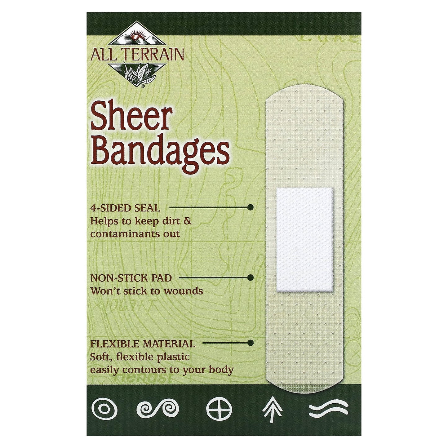 All Terrain, Sheer Bandages, 40 Bandages