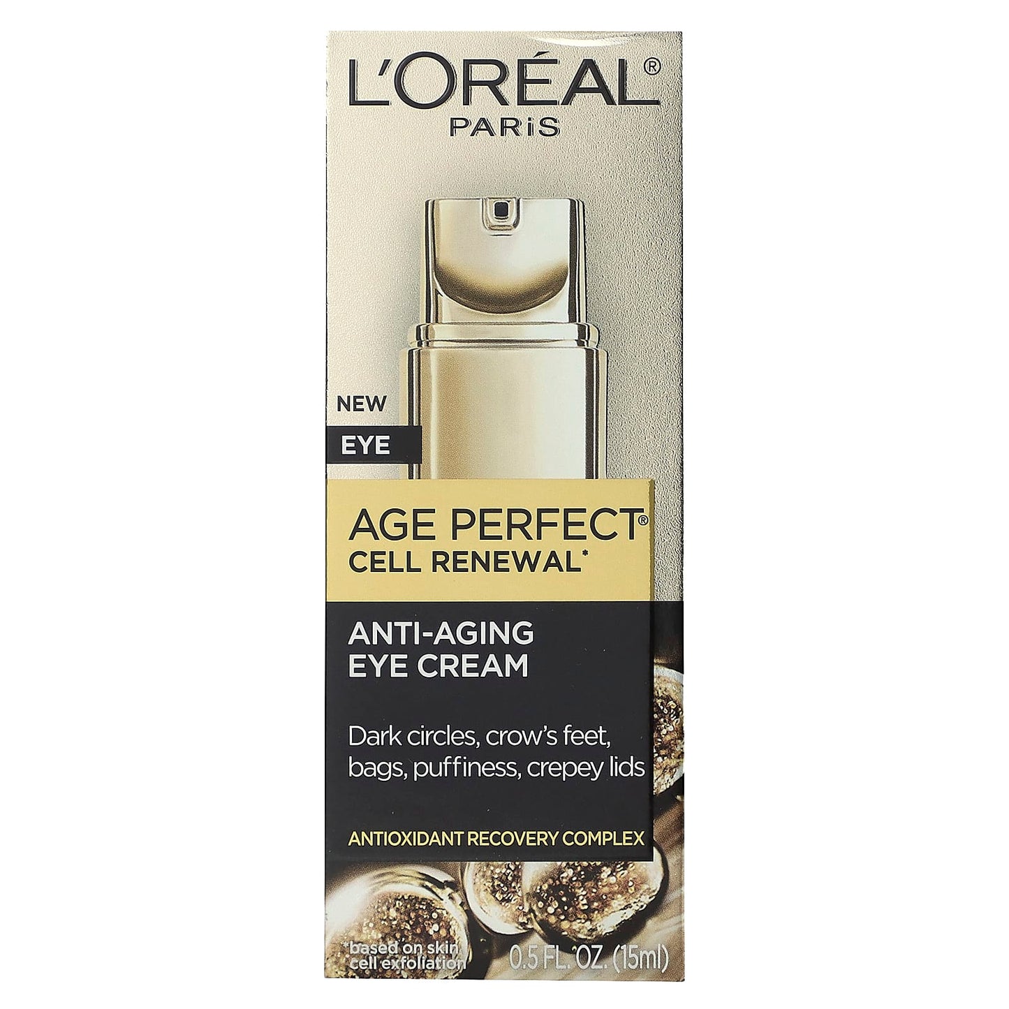 L'Oréal, Age Perfect Cell Renewal, Anti-Aging Eye Cream, 0.5 fl oz (15 ml)