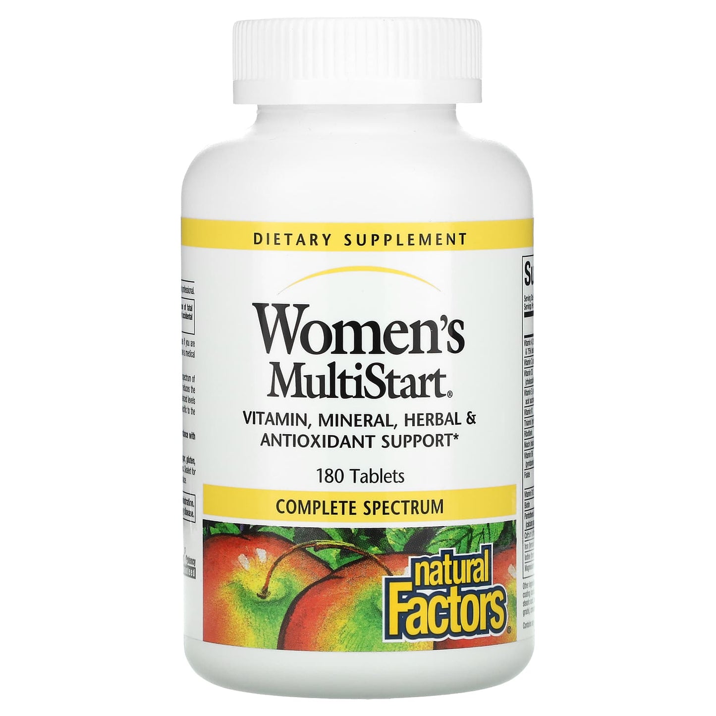 Natural Factors-Women's MultiStart-180 Tablets