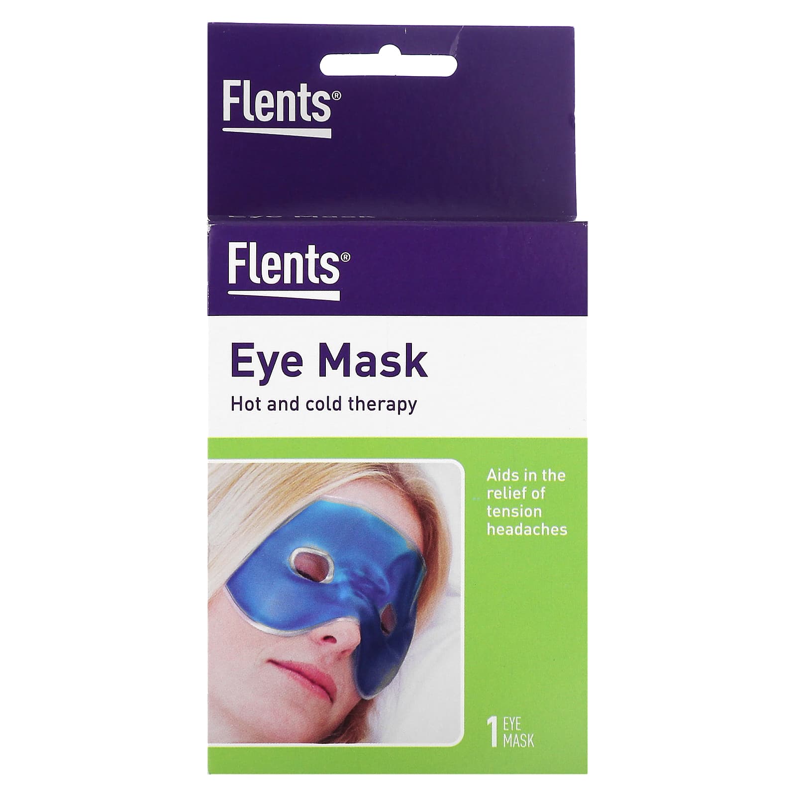 Flents-Eye Mask-Hot and Cold Therapy-1 Mask