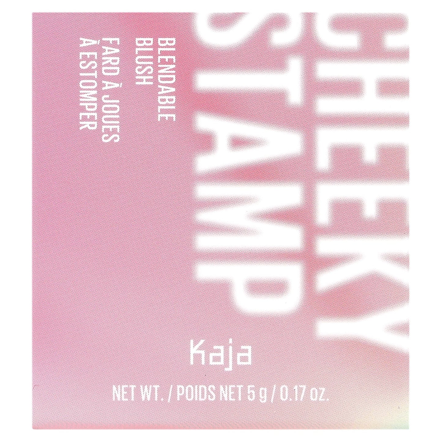 Kaja, Cheeky Stamp, Blendable Blush, 01 Coy, 0.17 oz (5 g)