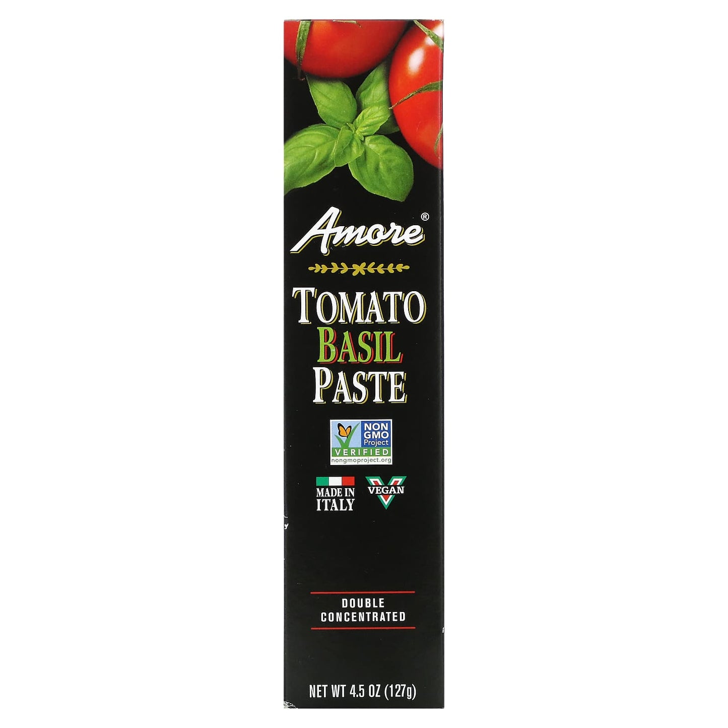 Amore, Tomato Basil Paste, 4.5 oz (127 g)