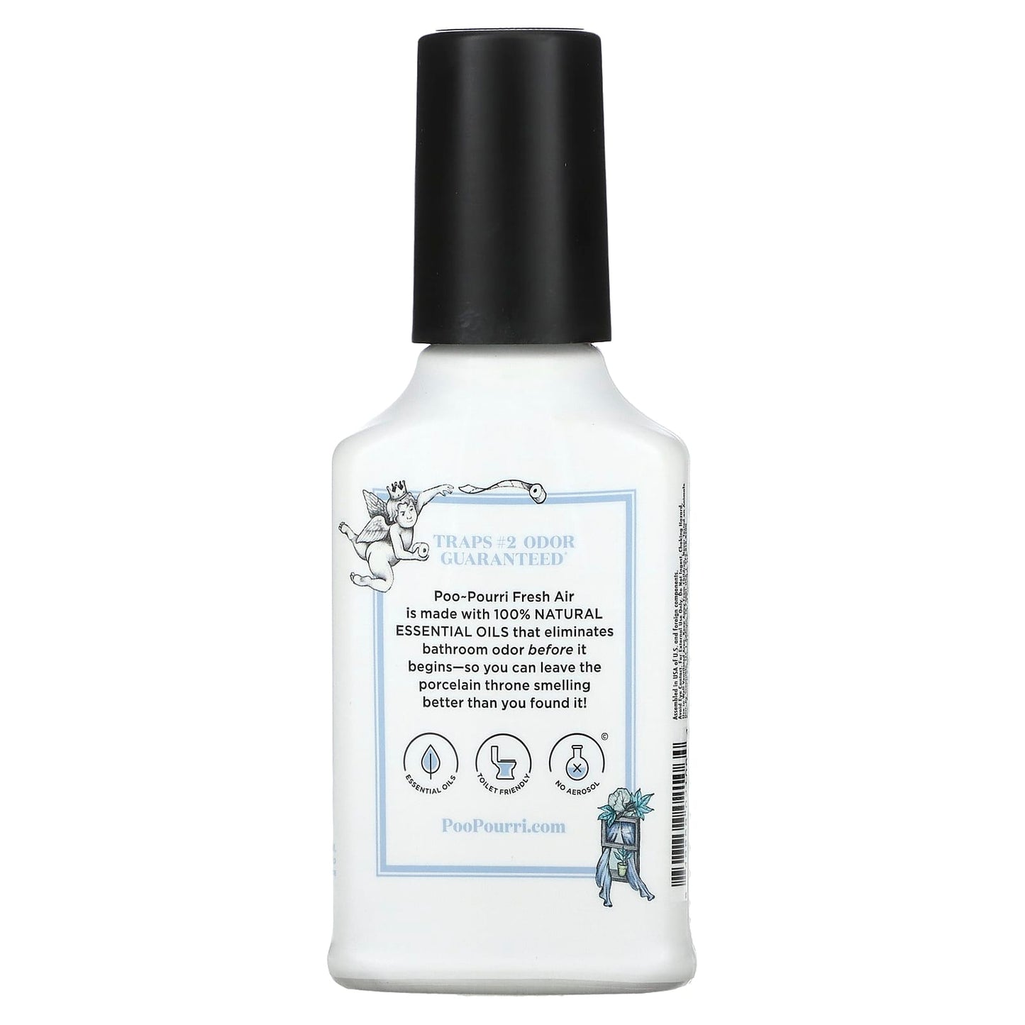 Poo-Pourri, Before-You-Go Toilet Spray, Fresh Air,  4 fl oz (118 ml)