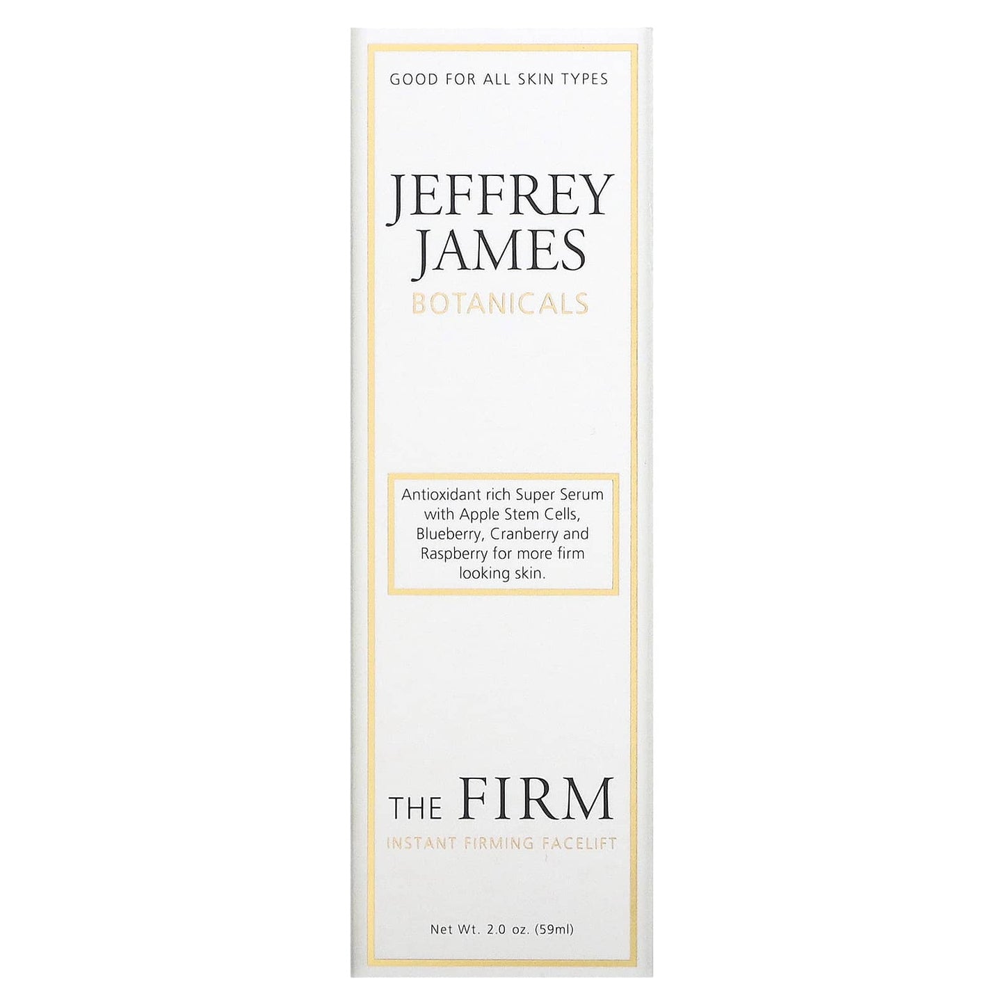 Jeffrey James Botanicals, The Firm Instant Firming Facelift, 2 oz (59 ml)