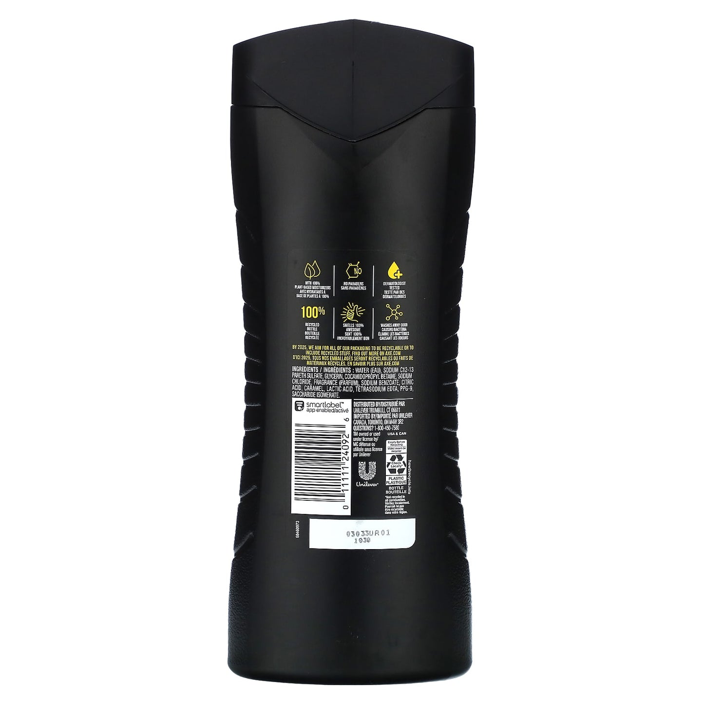 Axe, Dark Temptation Body Wash, Dark Chocolate, 16 fl oz (473 ml)