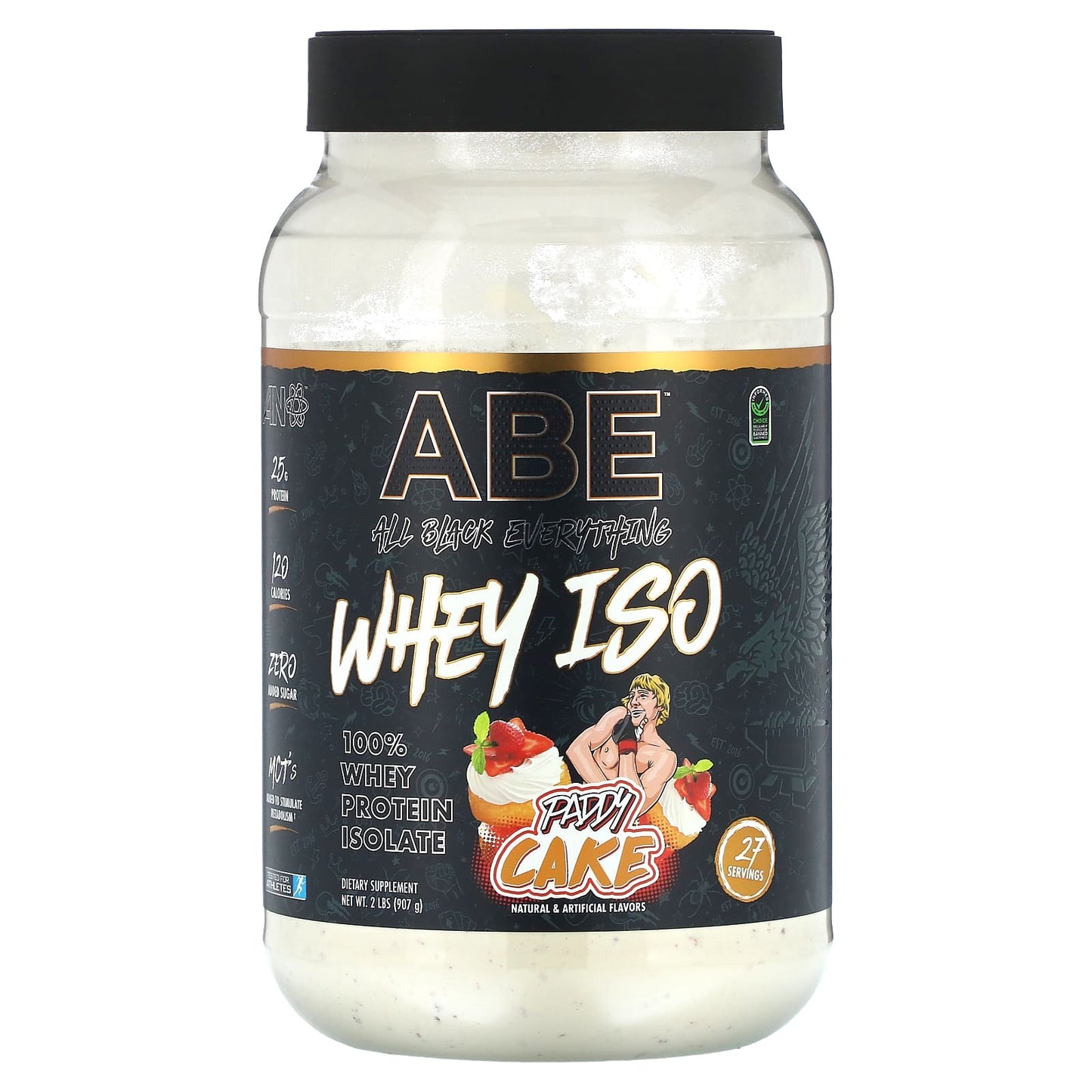 ABE-Whey ISO-Paddy Cake-2 lbs (907 g)