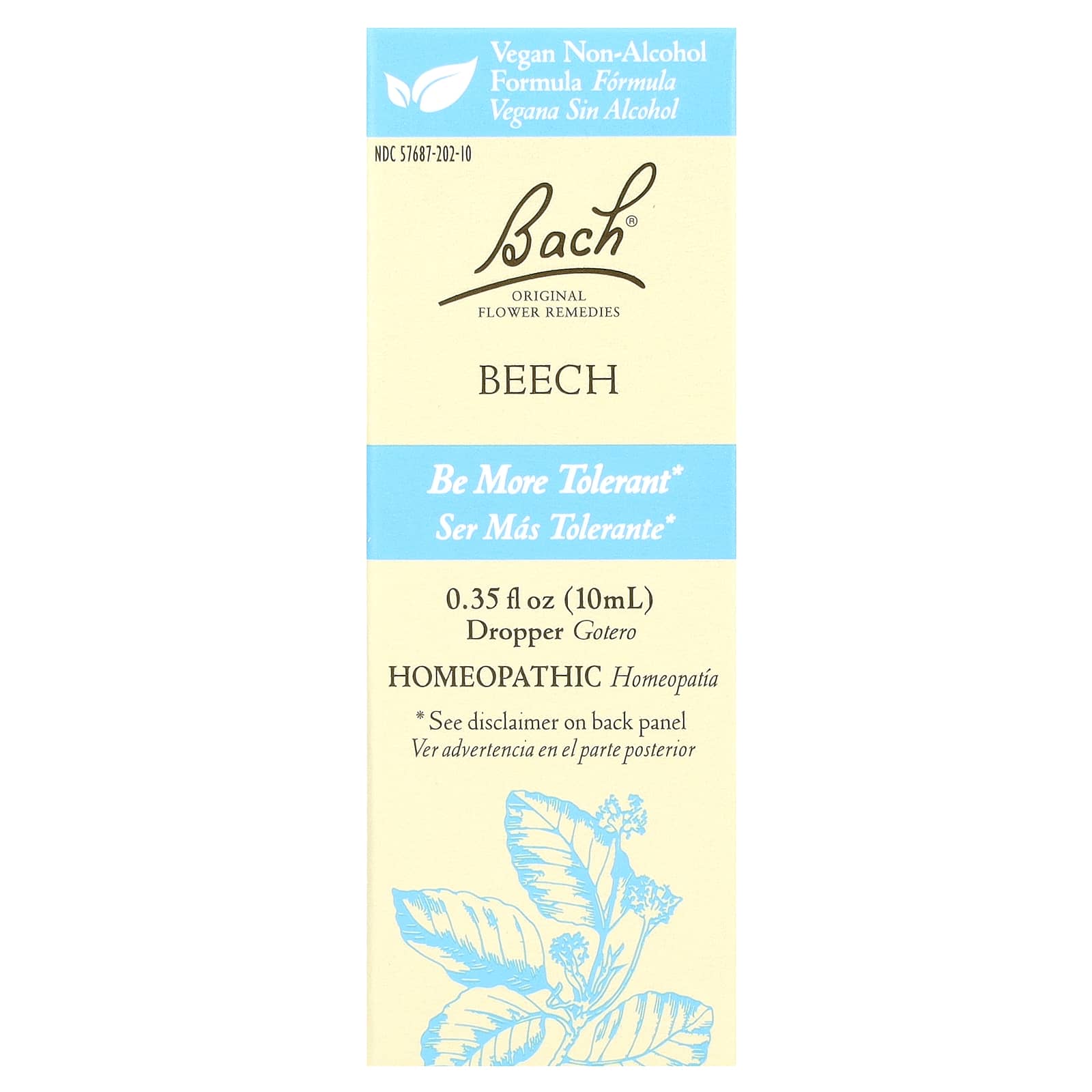 Bach-Original Flower Remedies-Beech-0.35 fl oz (10 ml)