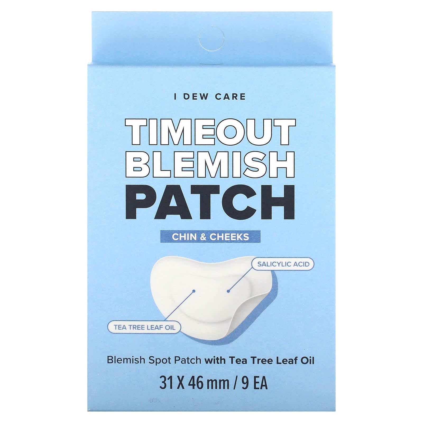 I Dew Care-Timeout Blemish Patch-Chin & Cheeks-9 Patches