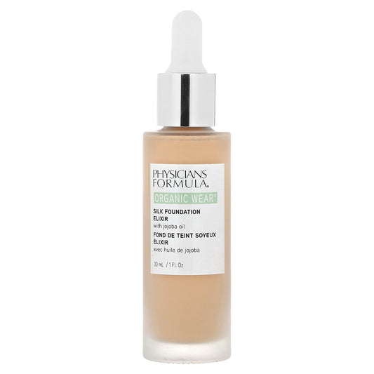 Physicians Formula-Organic Wear-Silk Foundation Elixir with Jojoba Oil-Light-1 fl oz (30 ml)