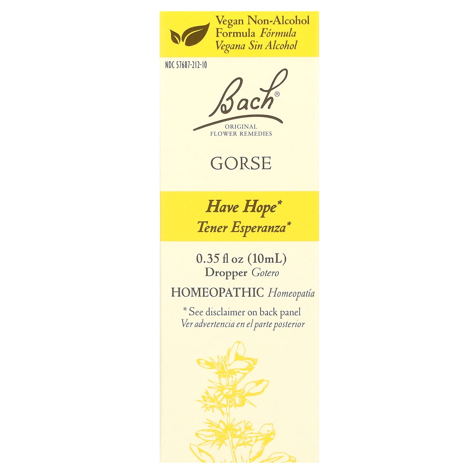 Bach-Original Flower Remedies-Gorse-0.35 fl oz (10 ml)