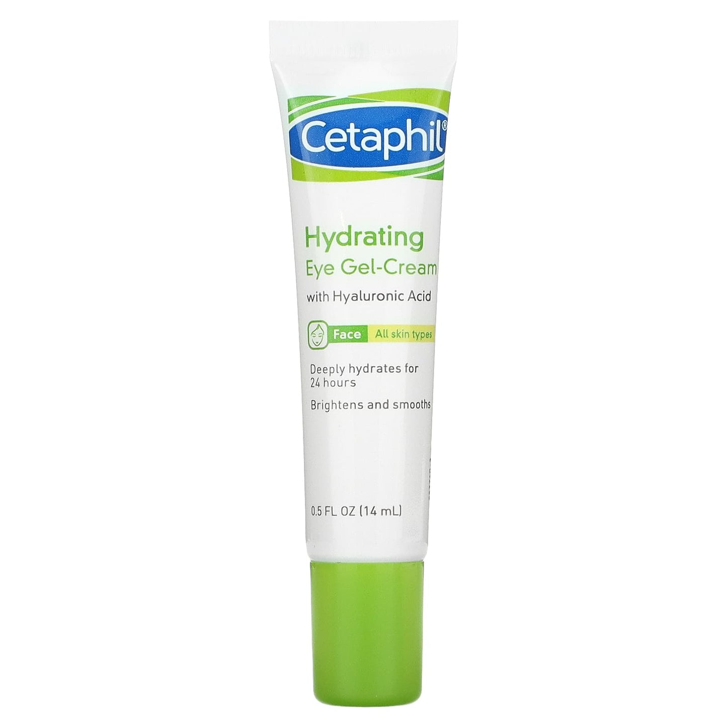 Cetaphil-Hydrating Eye Gel-Cream with Hyaluronic Acid-0.5 fl oz (14 ml)