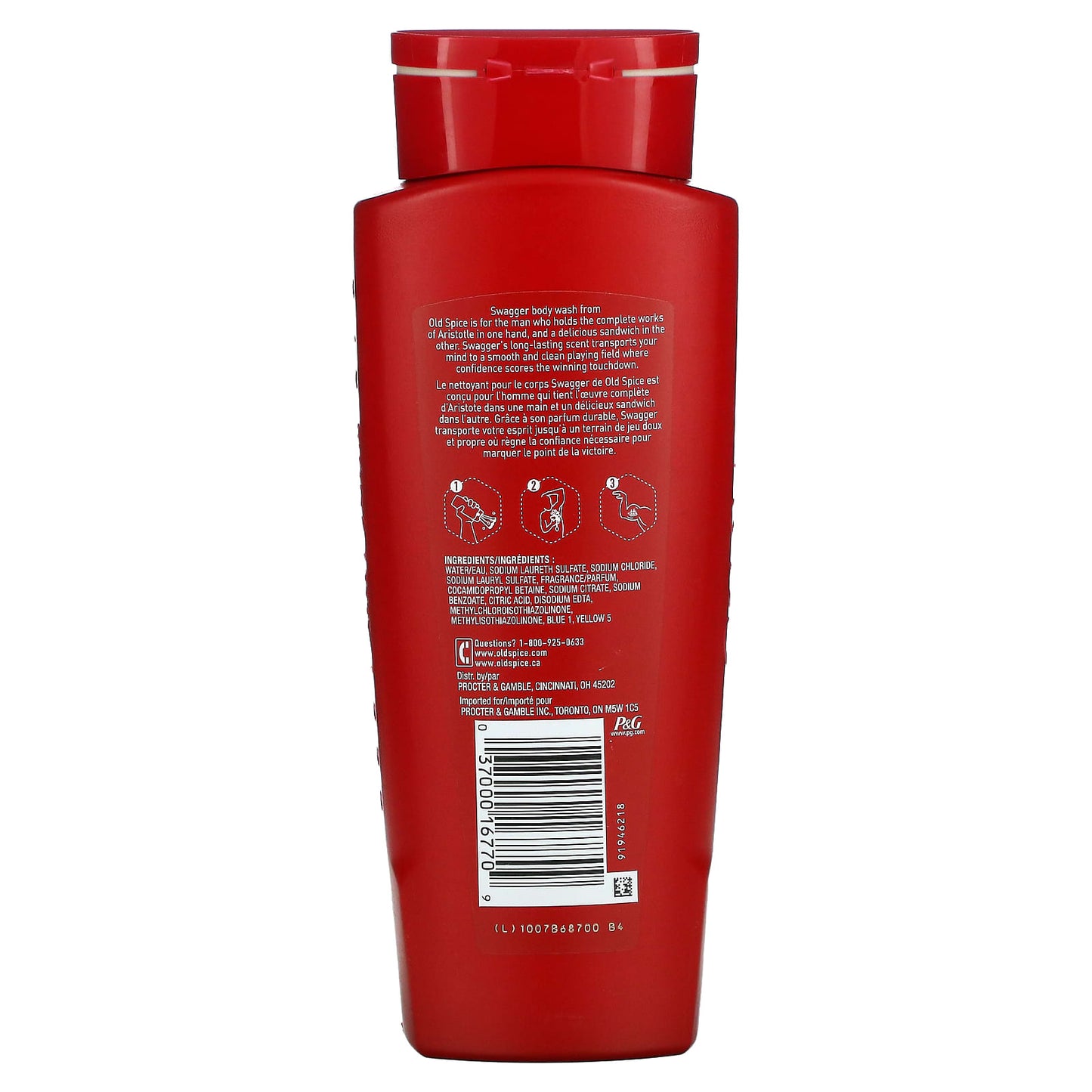 Old Spice, Body Wash, Swagger, 16 fl oz (473 ml)