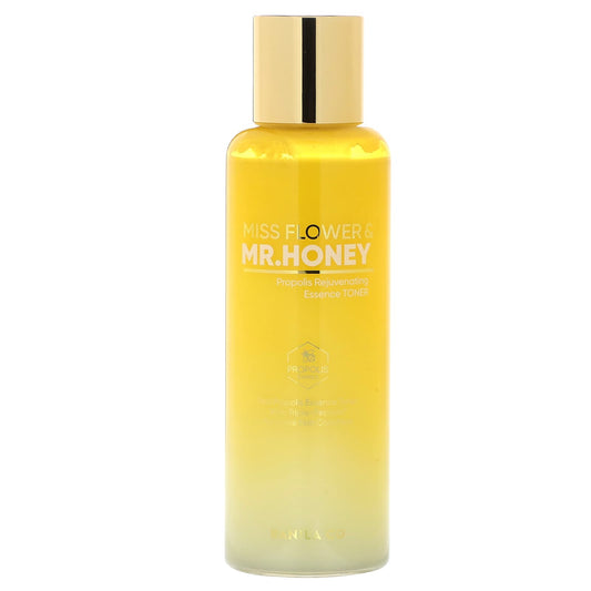 Banila Co-Miss Flower & Mr. Honey-Propolis Rejuvenating Essence Toner-6.42 fl oz (190 ml)