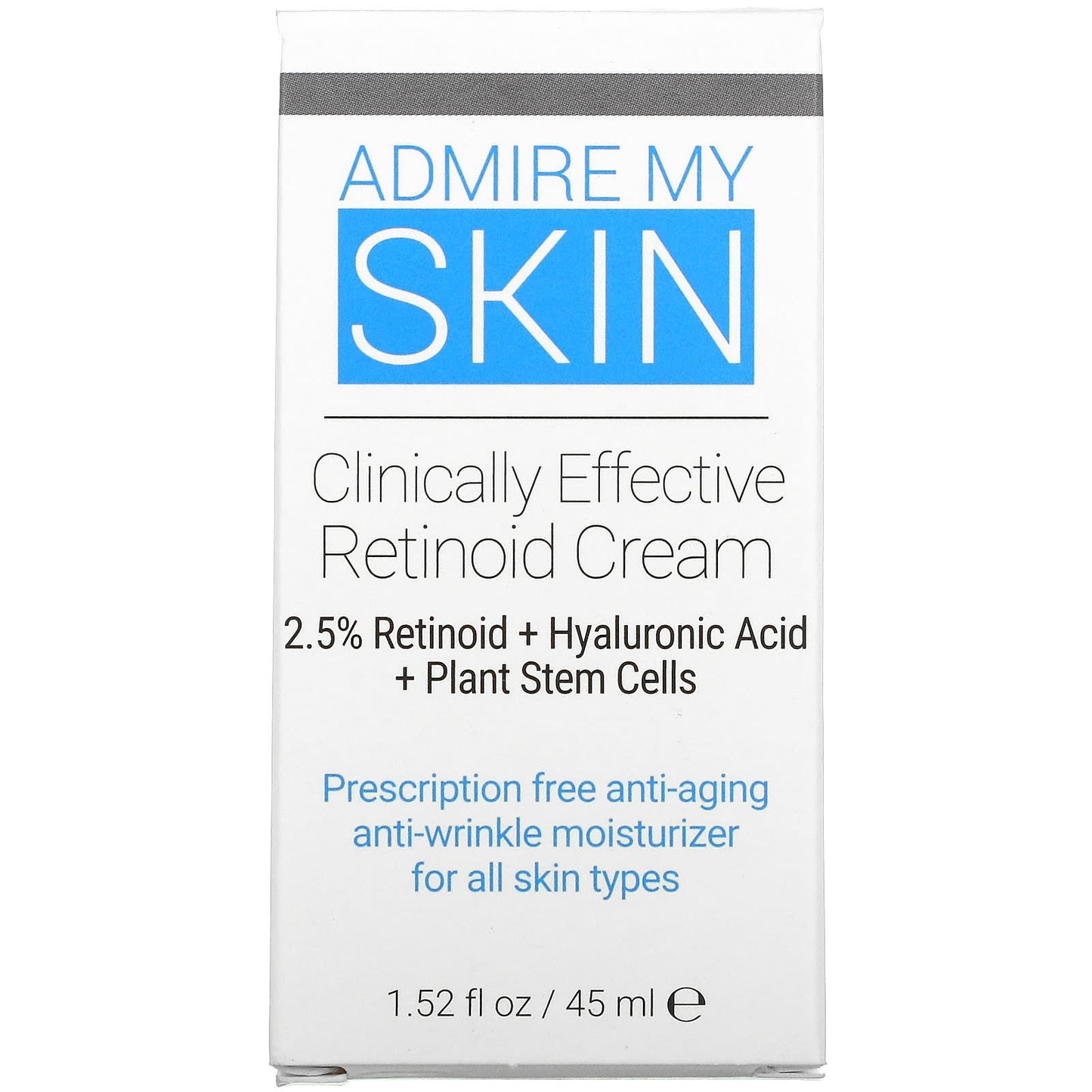 Admire My Skin, Clinically Effective Retinoid Cream, 1.52 fl oz (45 ml)