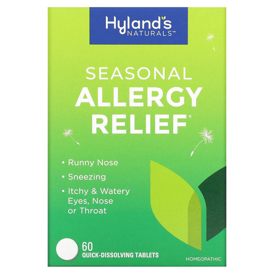 Hyland's Naturals-Seasonal Allergy Relief-60 Quick-Dissolving Tablets