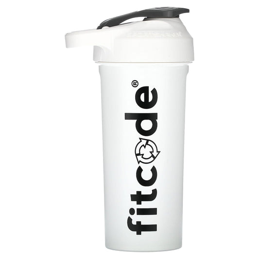 fitcode-Sport Shaker Bottle-White -28 oz