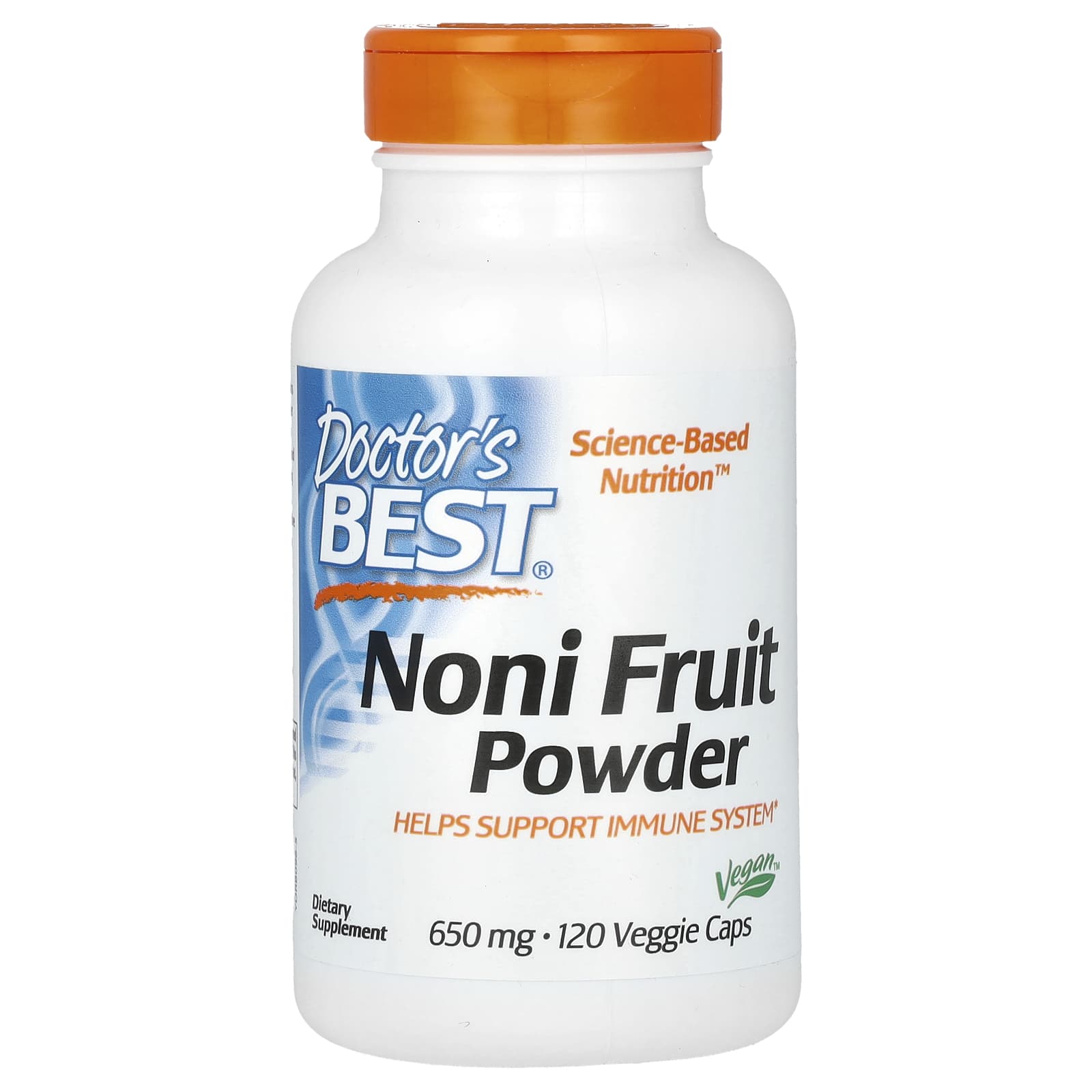 Doctor's Best-Noni Fruit Powder-1,300 mg-120 Veggie Caps (650 mg per Capsule)