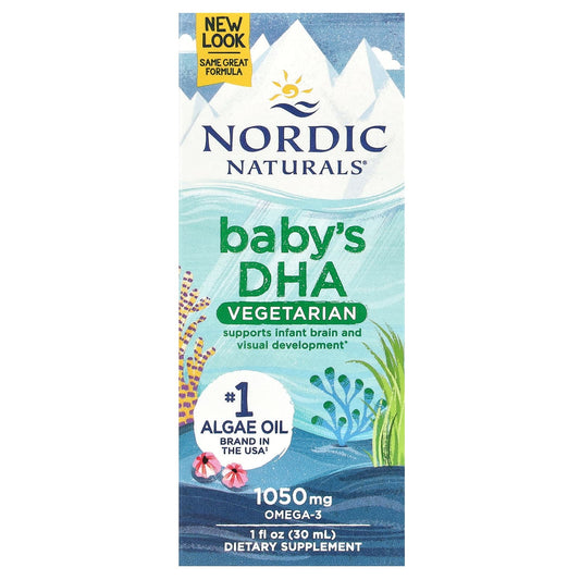 Nordic Naturals-Baby's DHA-Vegetarian-1 fl oz (30 ml)