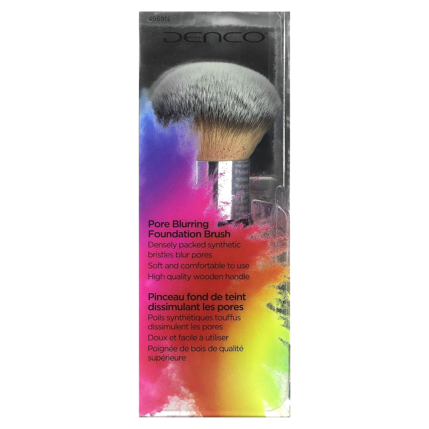 Denco, Pore Blurring Foundation Brush, 1 Brush