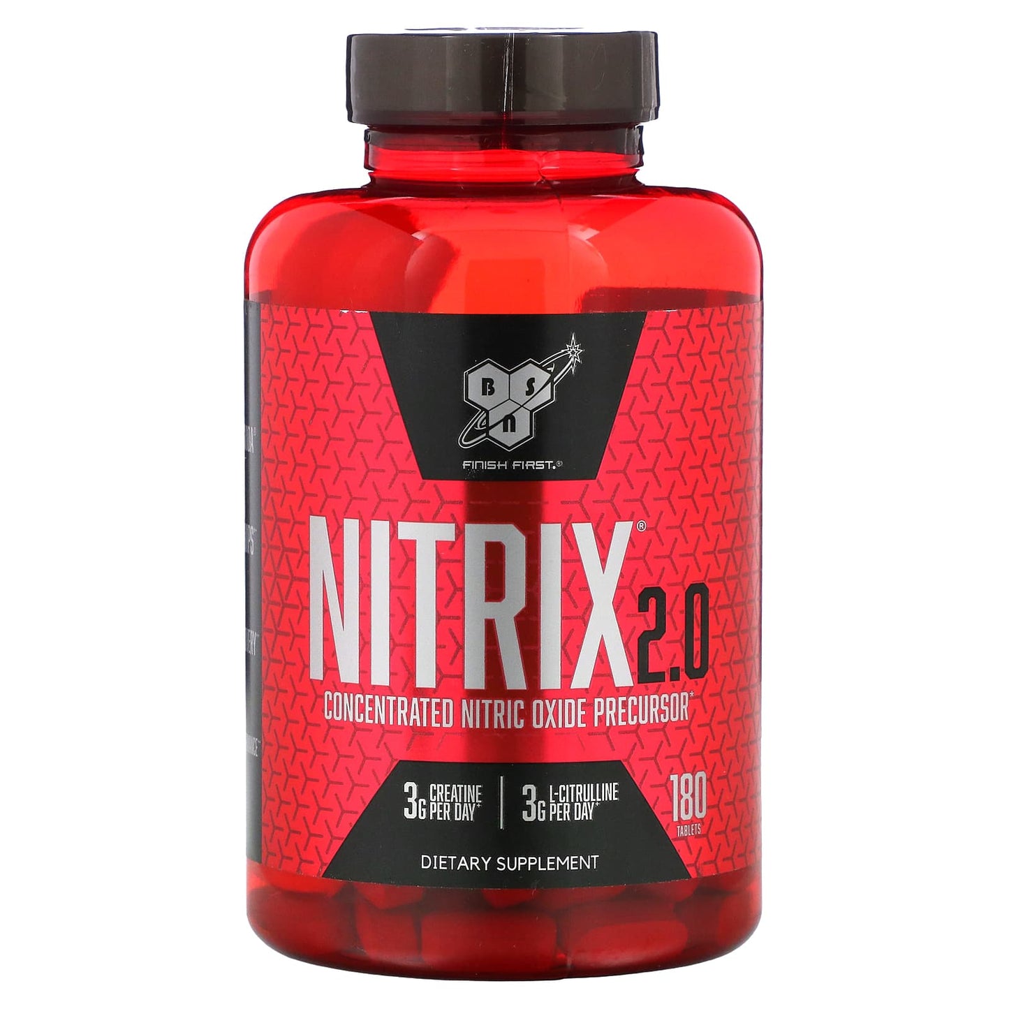 BSN-Nitrix 2.0-Concentrated Nitric Oxide Precursor-180 Tablets