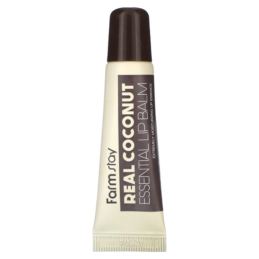 Farmstay-Real Coconut Essential Lip Balm-0.35 oz (10 g)