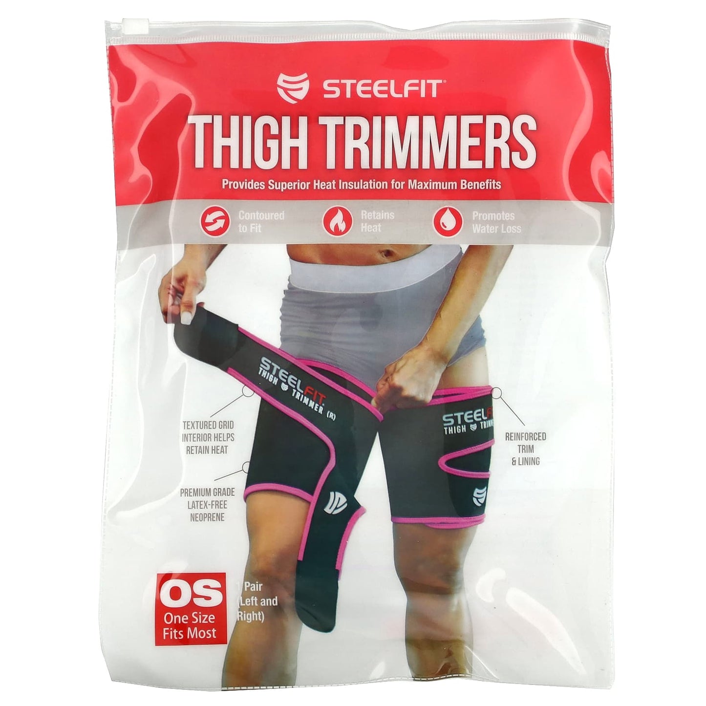 SteelFit-Thigh Trimmers-OS-1 Pair