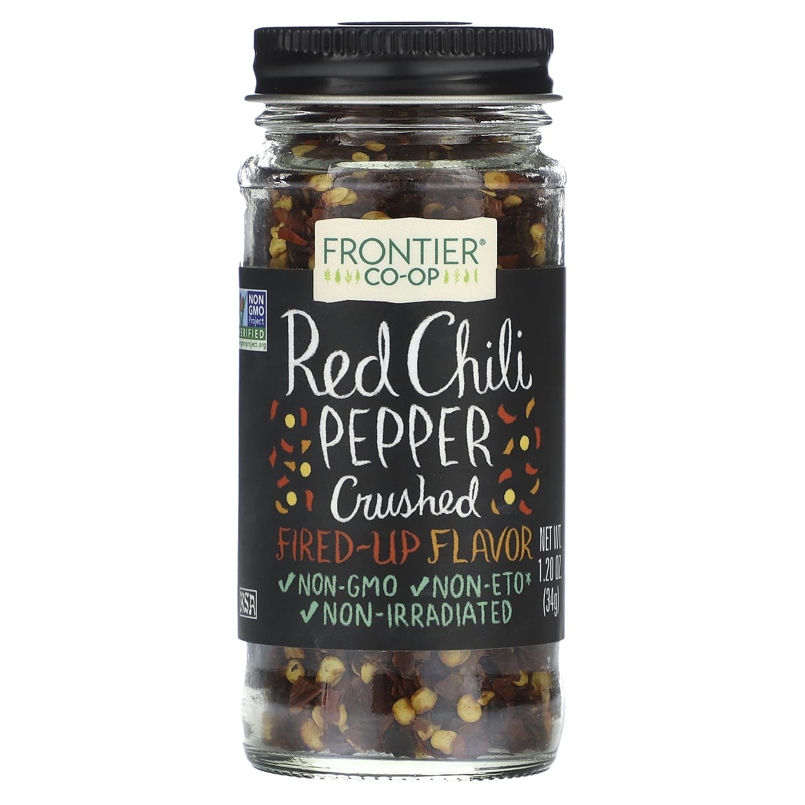 Frontier Co-op-Crushed Red Chili Pepper-1.2 oz (34 g)