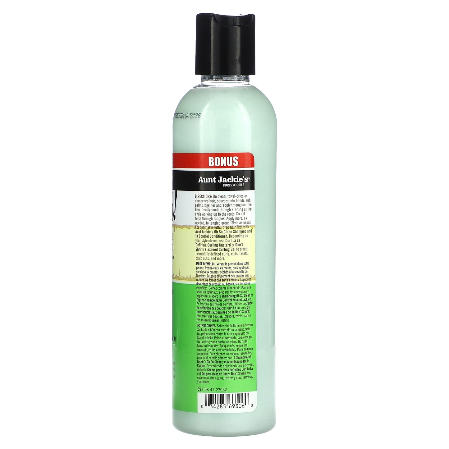 Aunt Jackie's Curls & Coils, Quench!, Moisture Intensive Leave-In Conditioner, 8 fl oz (237 ml)