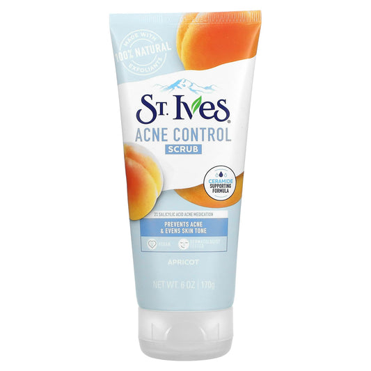 St. Ives-Acne Control Scrub-Apricot-6 oz (170 g)