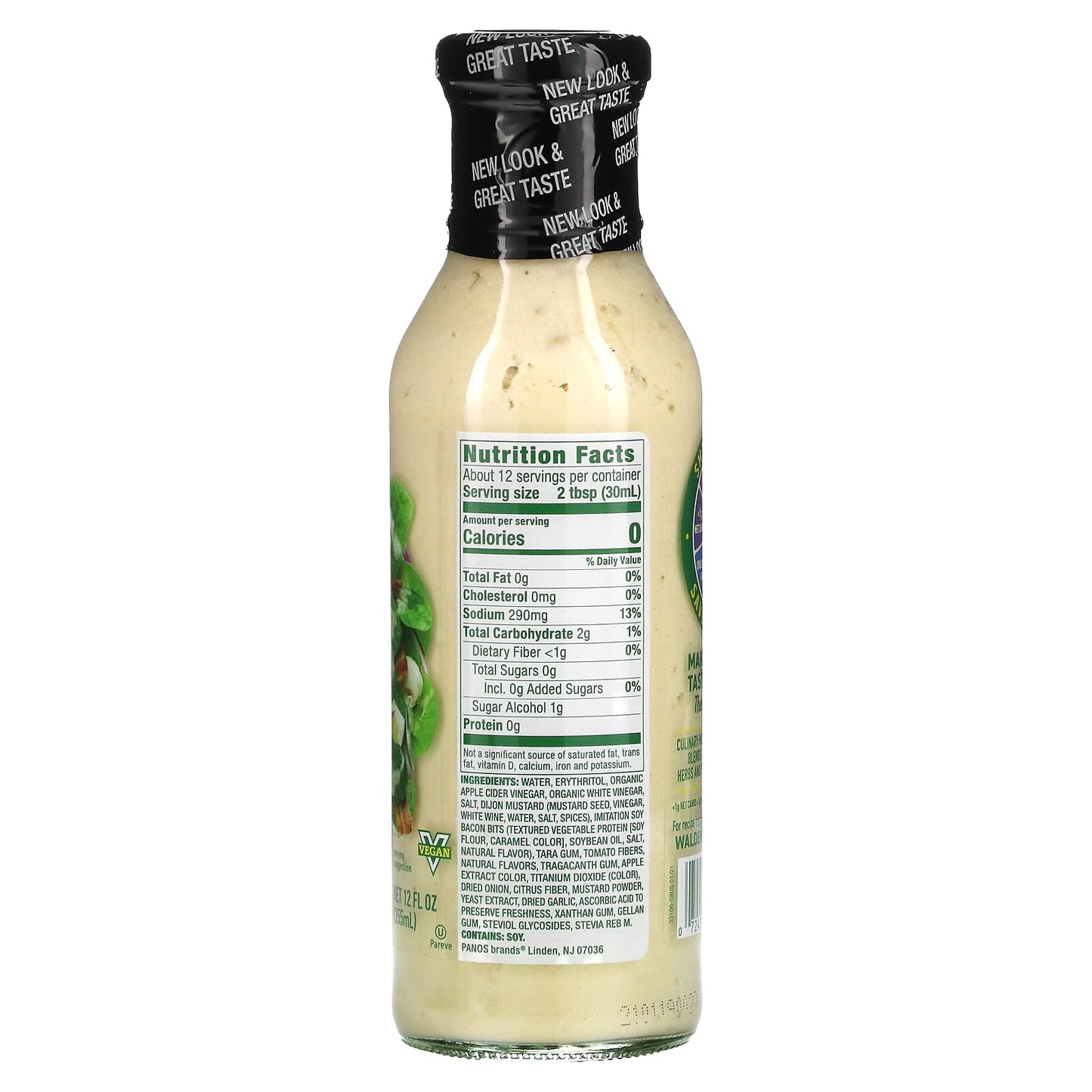 Walden Farms, Creamy Bac'N Dressing, 12 fl oz (355 ml)