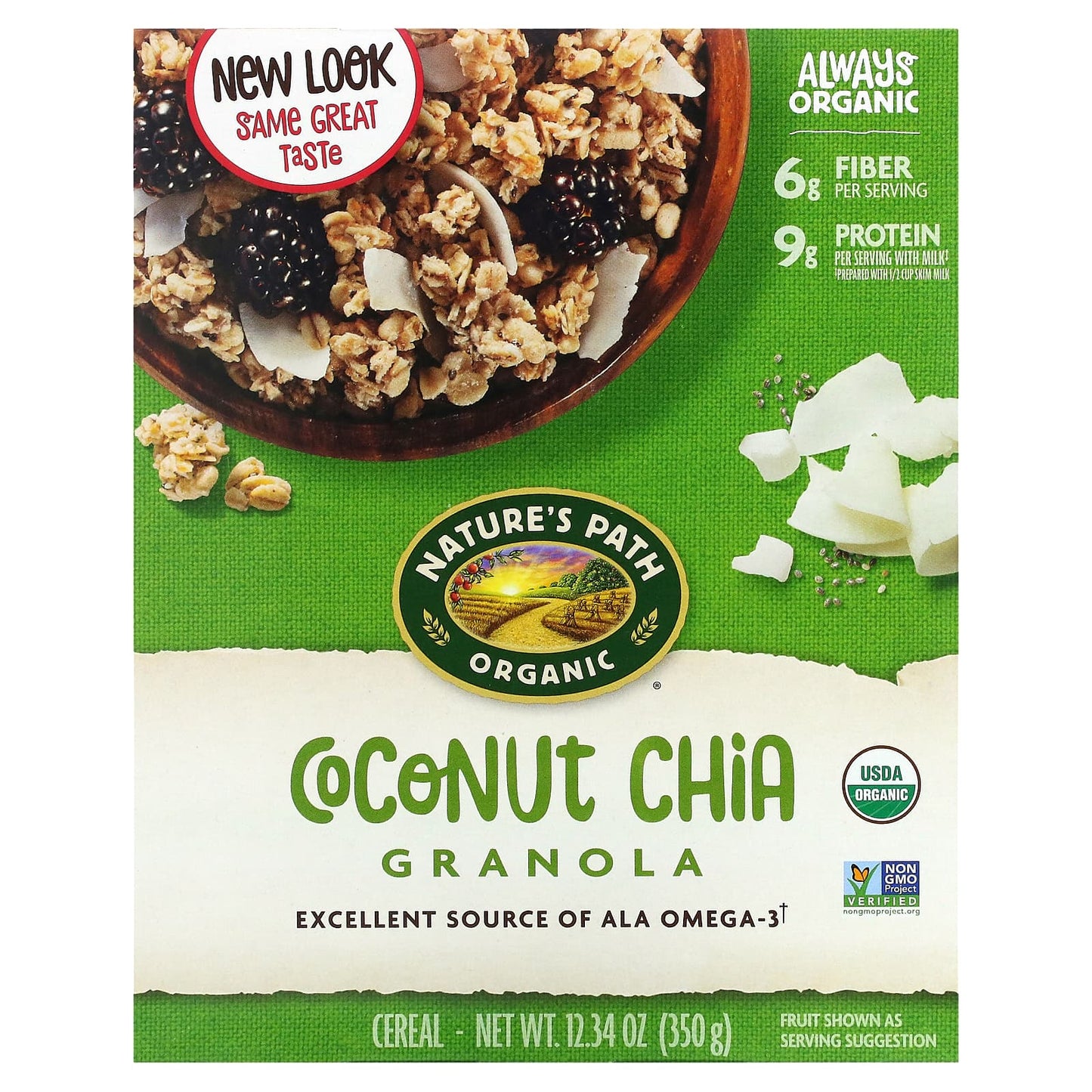 Nature's Path-Organic Coconut Chia Granola-12.34 oz (350 g)