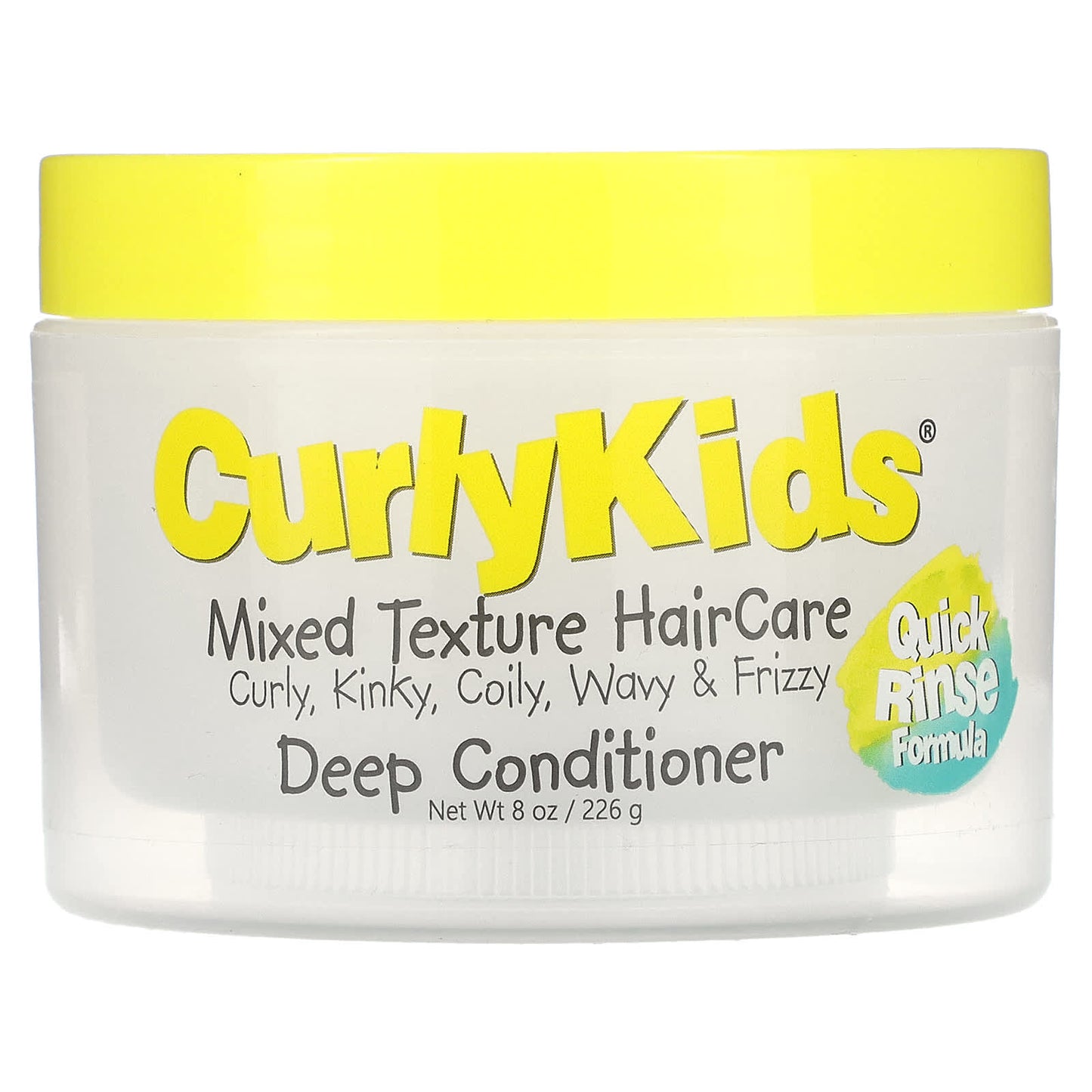 CurlyKids-Deep Conditioner-Quick Rinse Formula-8 oz (226 g)