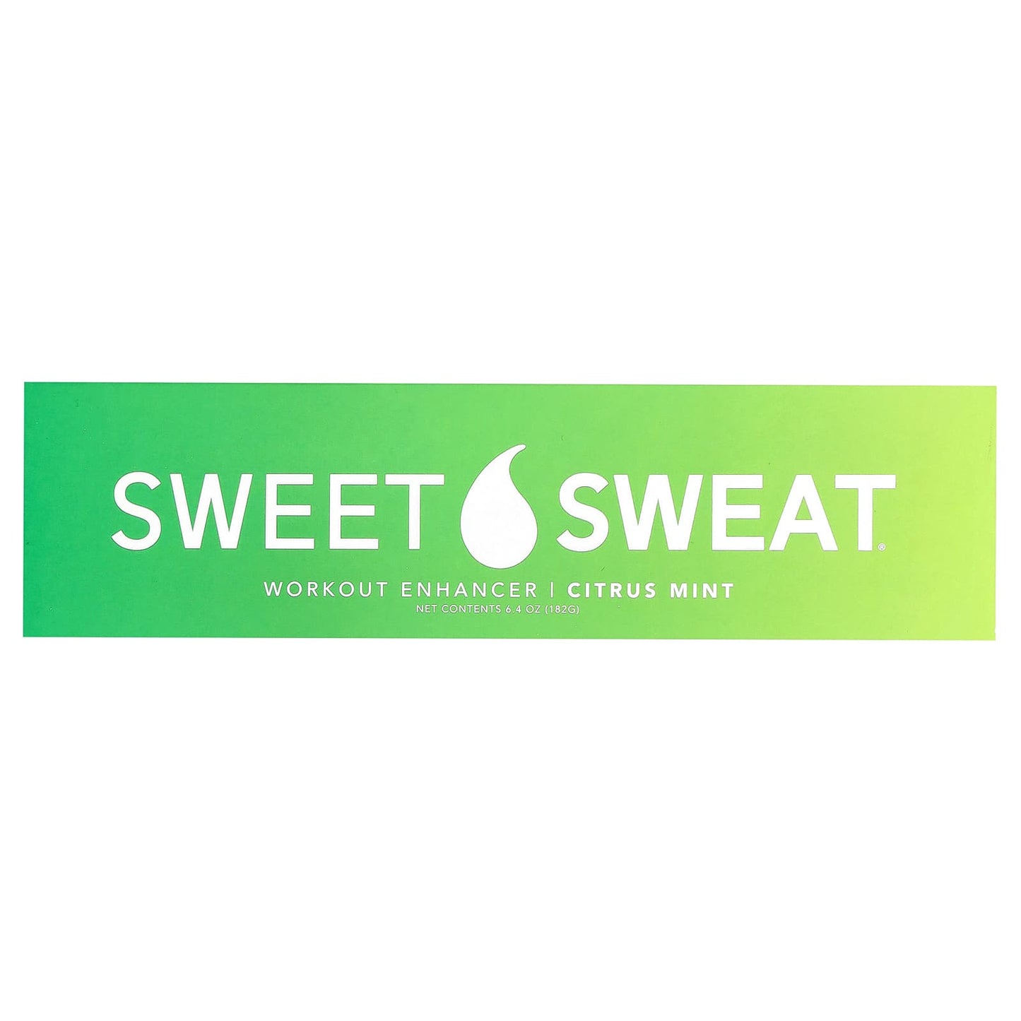 Sports Research, Sweet Sweat, Workout Enhancer, Citrus Mint, 6.4 oz (182 g)