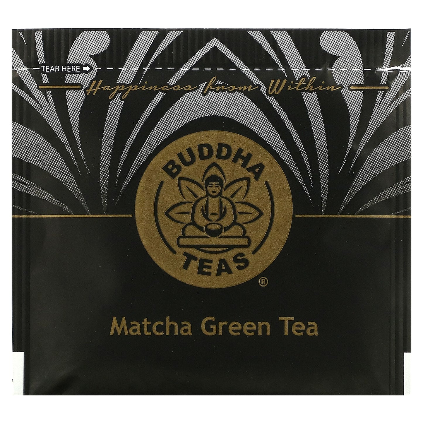 Buddha Teas, Organic Herbal Tea, Matcha Green, 18 Tea Bags, 0.95 oz (27 g)