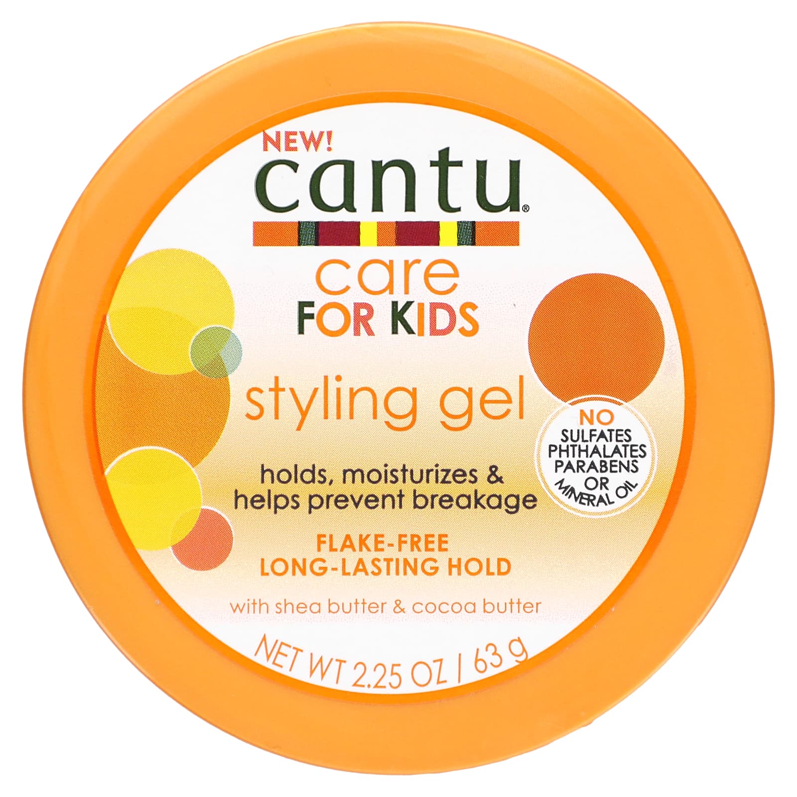 Cantu-Care For Kids-Control & Go Styling Gel-2.25 oz (63 g)