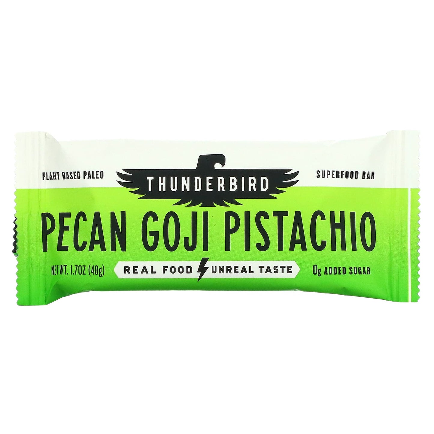 Thunderbird, Superfood Bar, Pecan Goji Pistachio, 12 Bars, 1.7 oz (48 g) Each