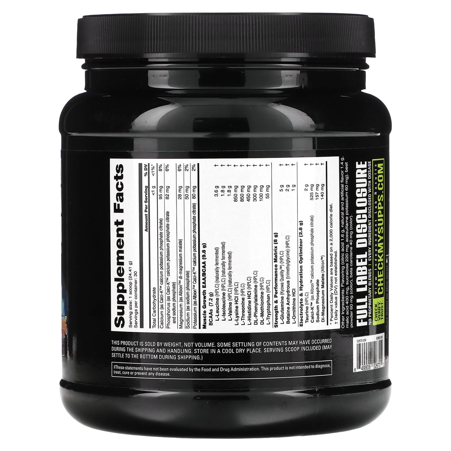 NutraBio, Intra Blast, Intra Workout Muscle Fuel, New York Punch, 1.61 lb (732 g)