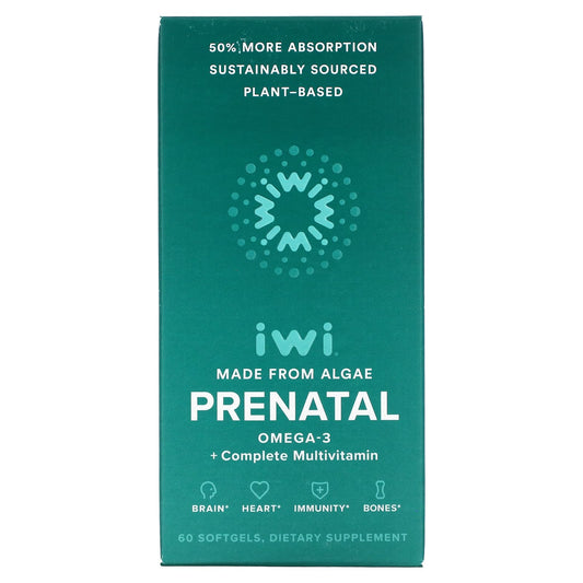 iWi-Prenatal Omega-3 + Complete Multivitamin-60 Softgels