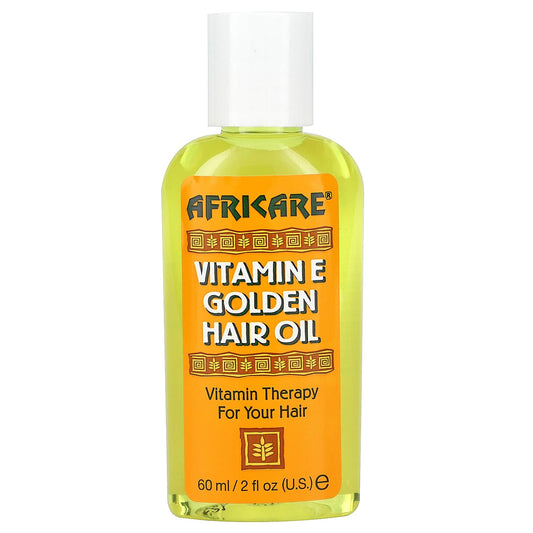 Cococare-Africare-Vitamin E Golden Hair Oil-2 fl oz (60 ml)