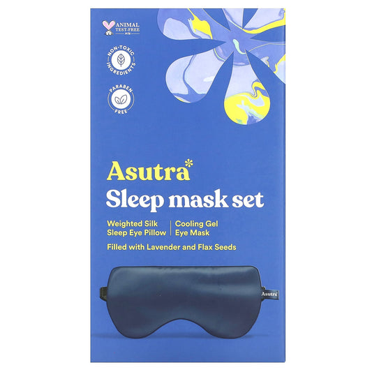 Asutra-Sleep Mask Set -2 Piece Set