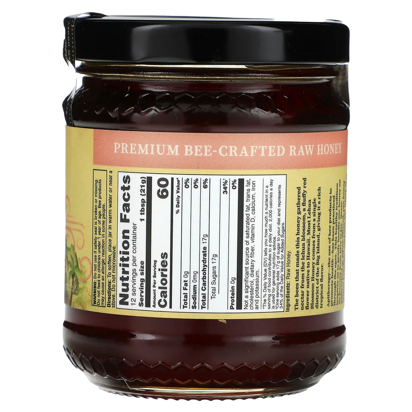 Honey Gardens, Lehua Blossom, Raw Honey, 9 oz (255 g)