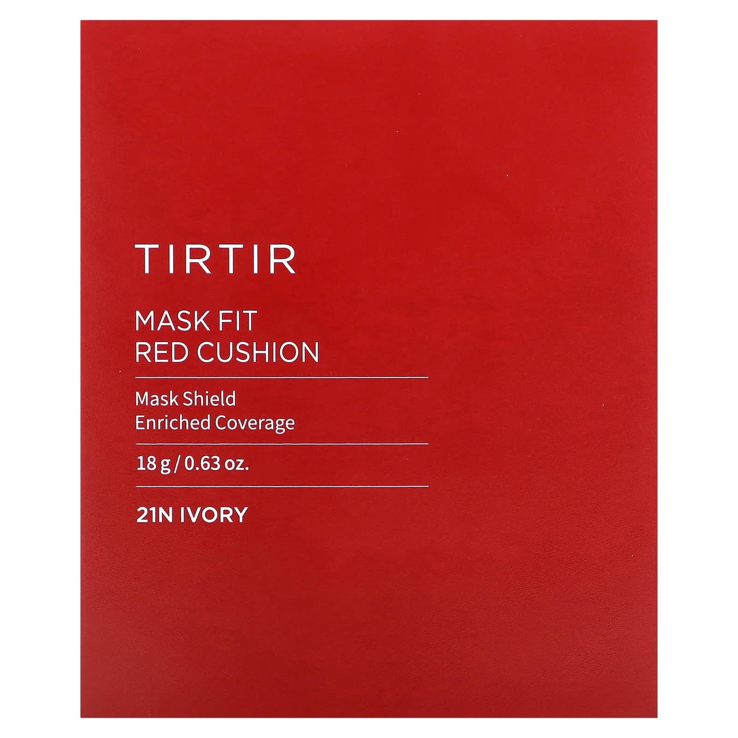 TIRTIR, Mask Fit, Red Cushion, 21N Ivory, 0.63 oz (18 g)