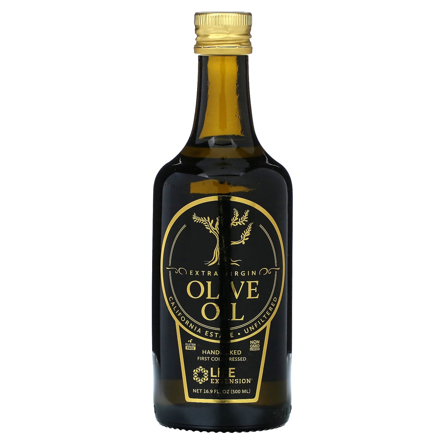 Life Extension-Extra Virgin Olive Oil-16.9 fl oz (500 ml)