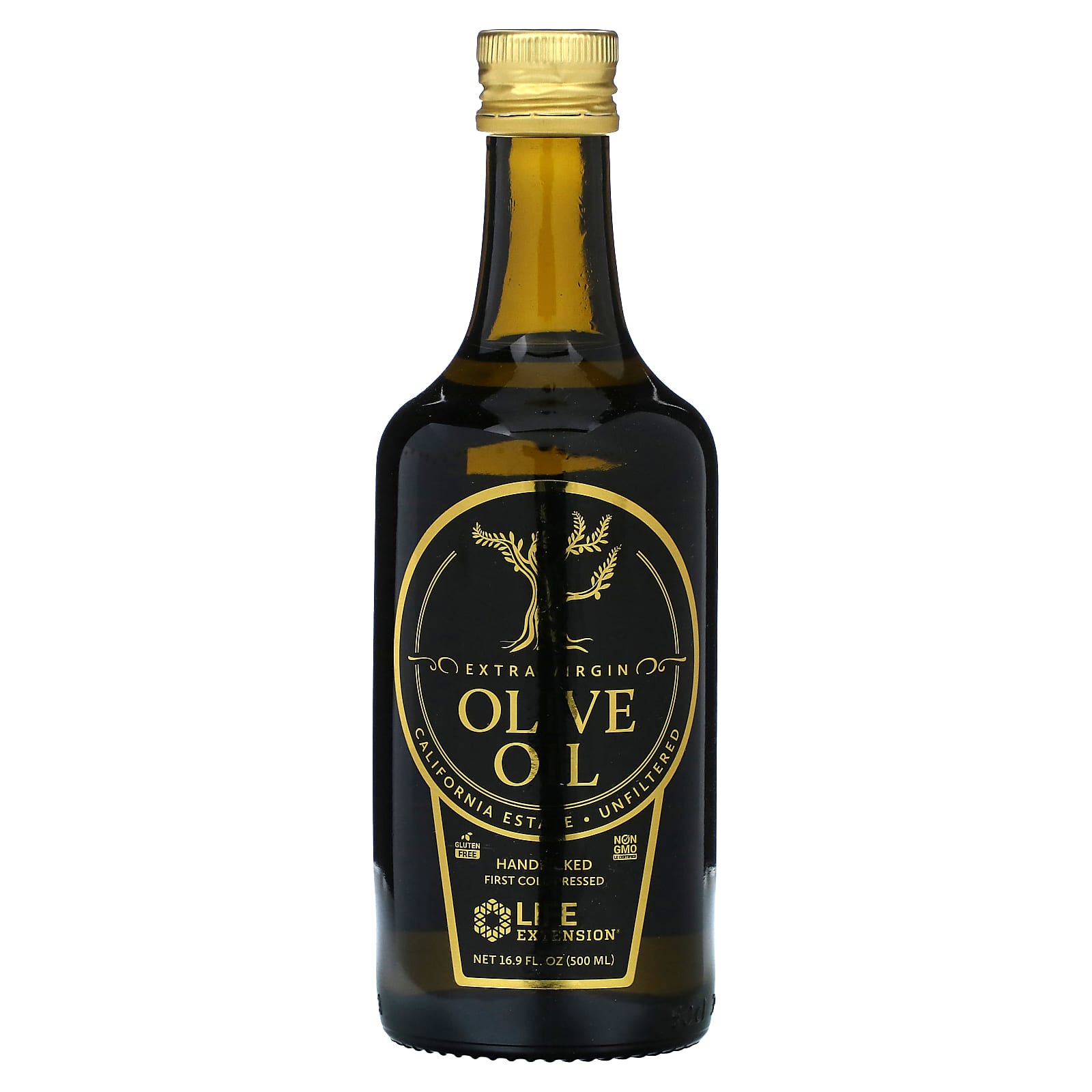 Life Extension-Extra Virgin Olive Oil-16.9 fl oz (500 ml)