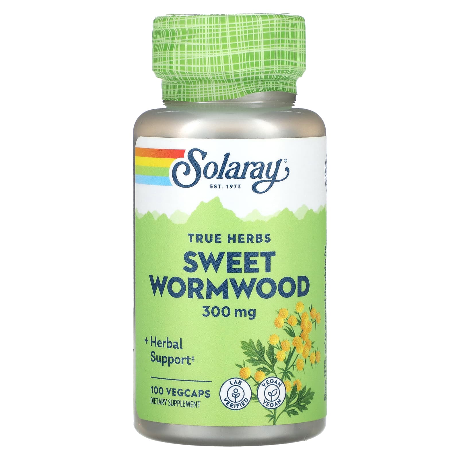 Solaray-Sweet Wormwood-300 mg-100 VegCaps