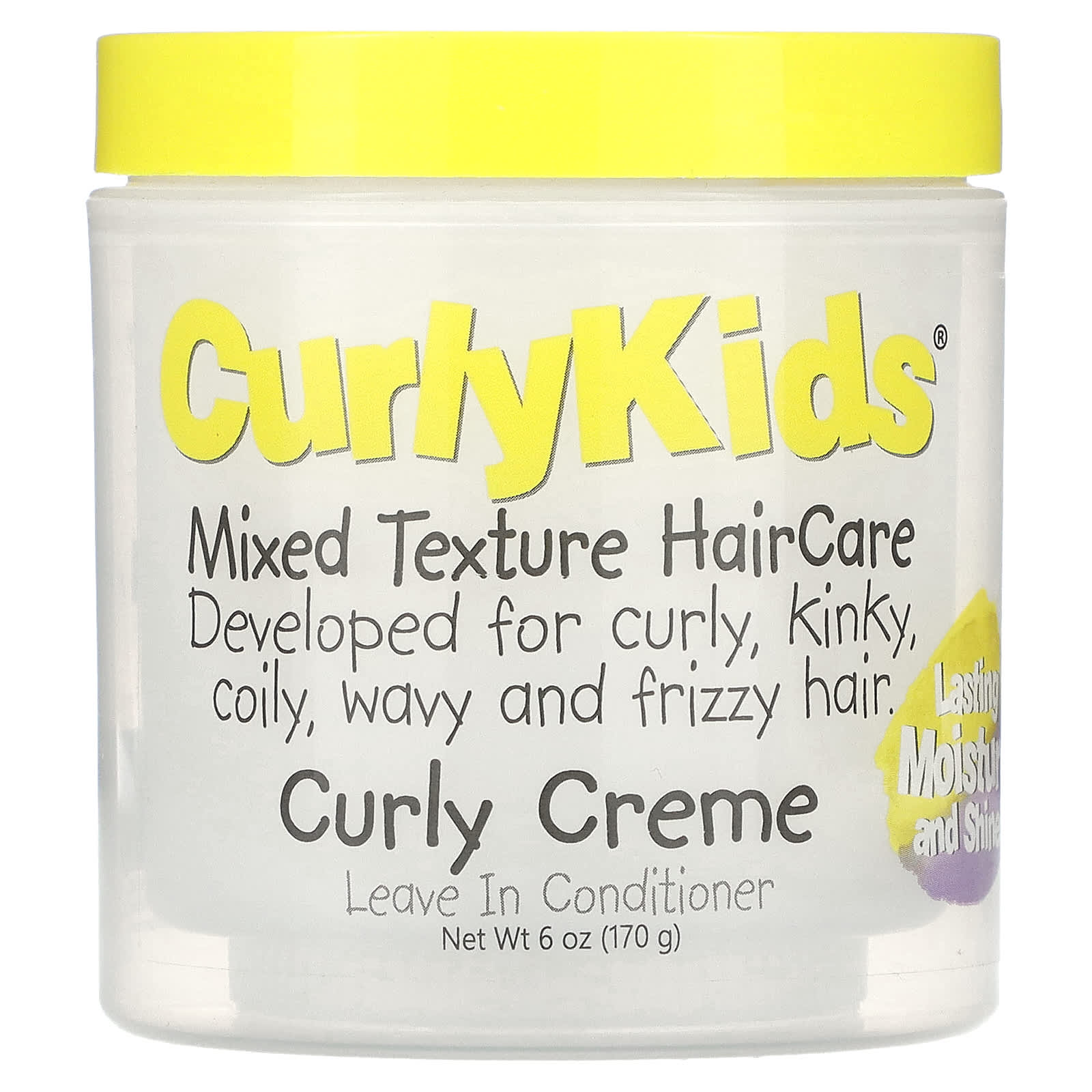 CurlyKids-Curly Creme-Leave In Conditioner-6 oz (170 g)