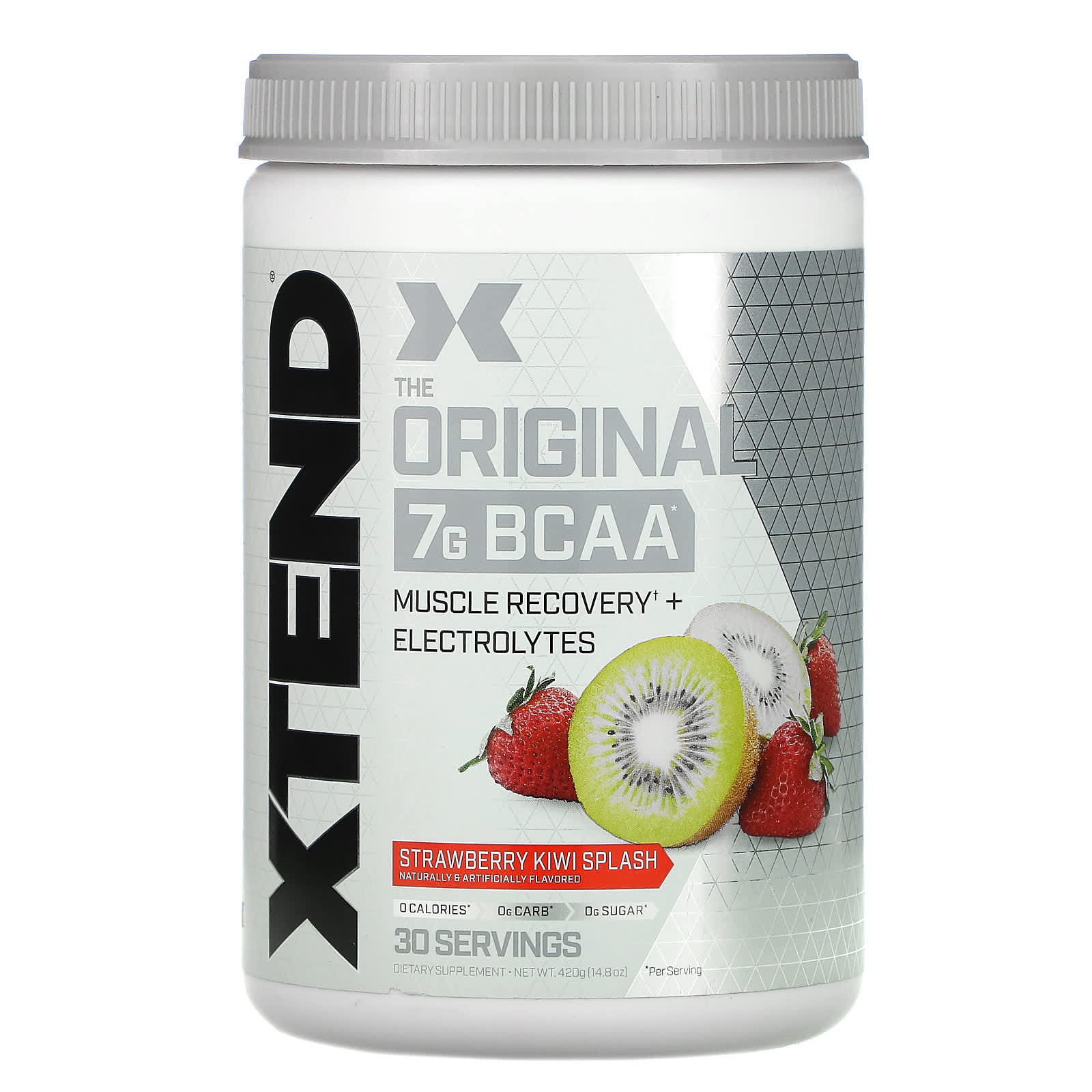 Xtend-The Original 7G BCAA-Strawberry Kiwi Splash-14.8 oz (420 g)