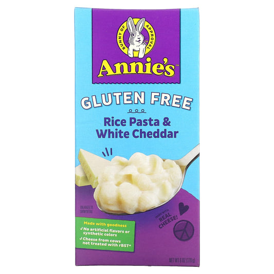 Annie's Homegrown-Rice Pasta & White Cheddar-Gluten Free-6 oz (170 g)