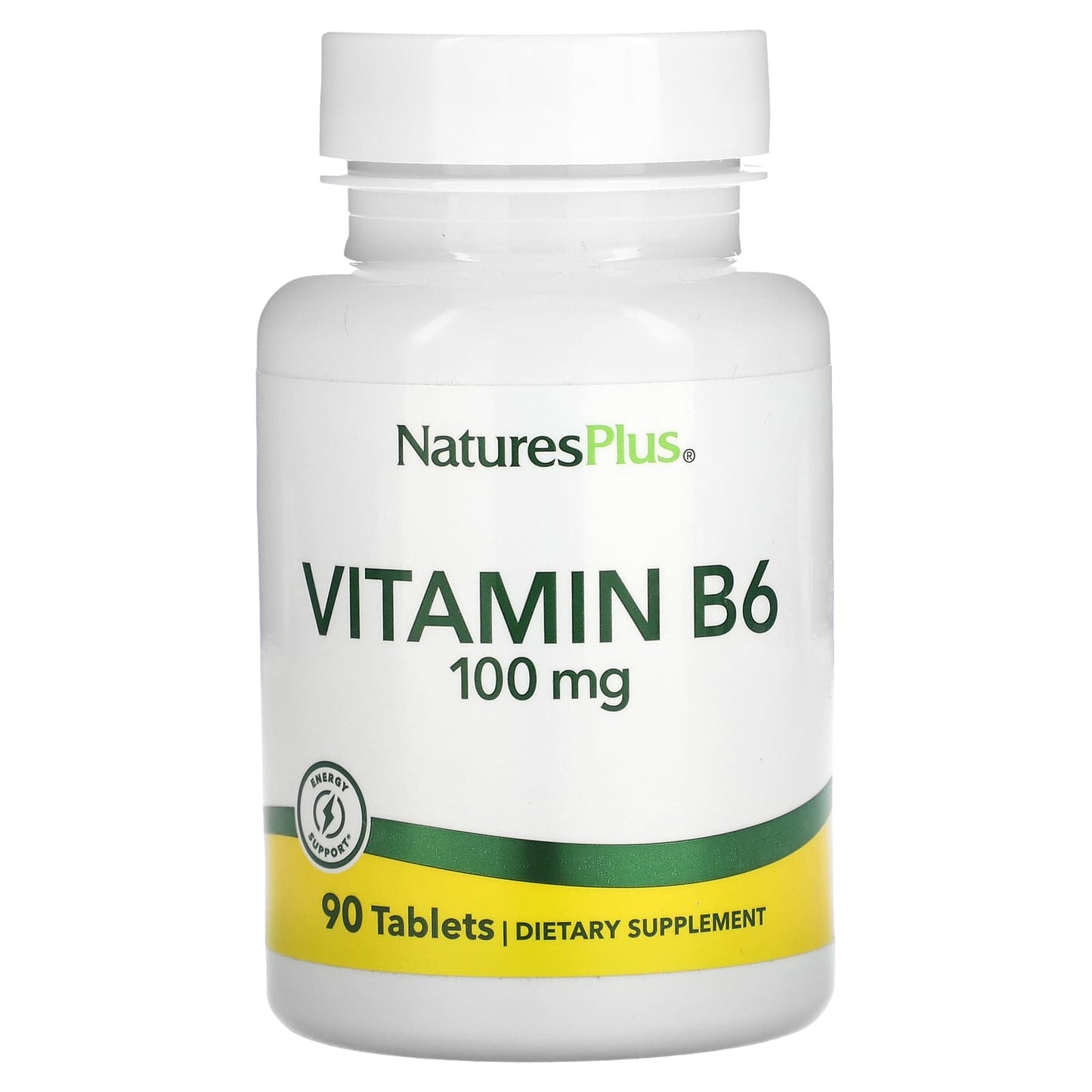 NaturesPlus-Vitamin B-6-100 mg-90 Tablets