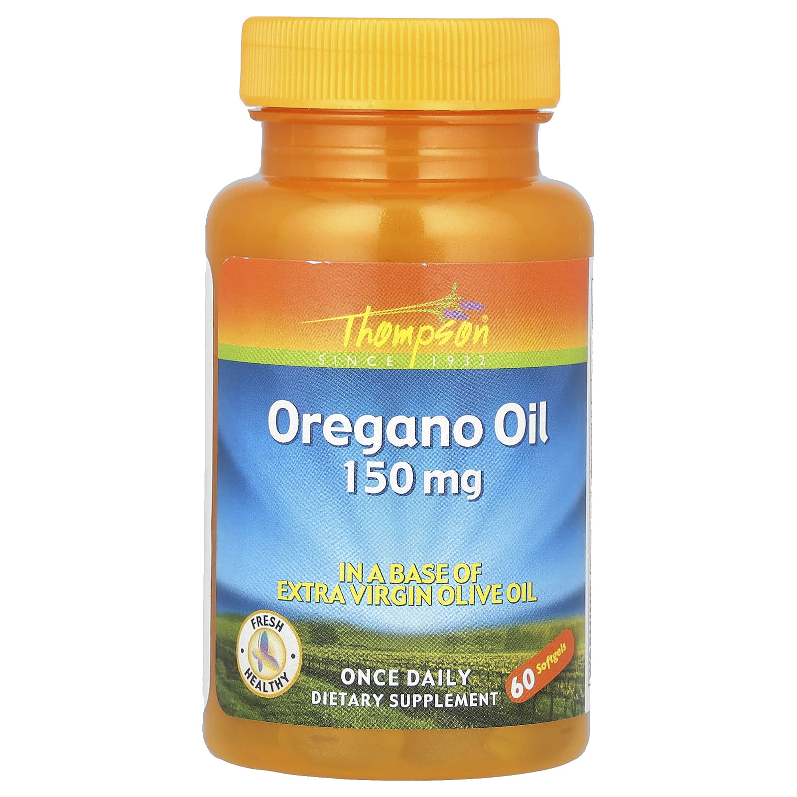 Thompson-Oregano Oil-150 mg-60 Softgels